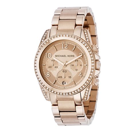 ernest jones rose gold michael kors watch|ernest jones mk watch.